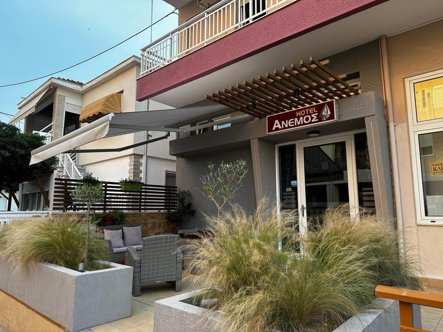 Anemos Hotel Агия Триас Екстериор снимка